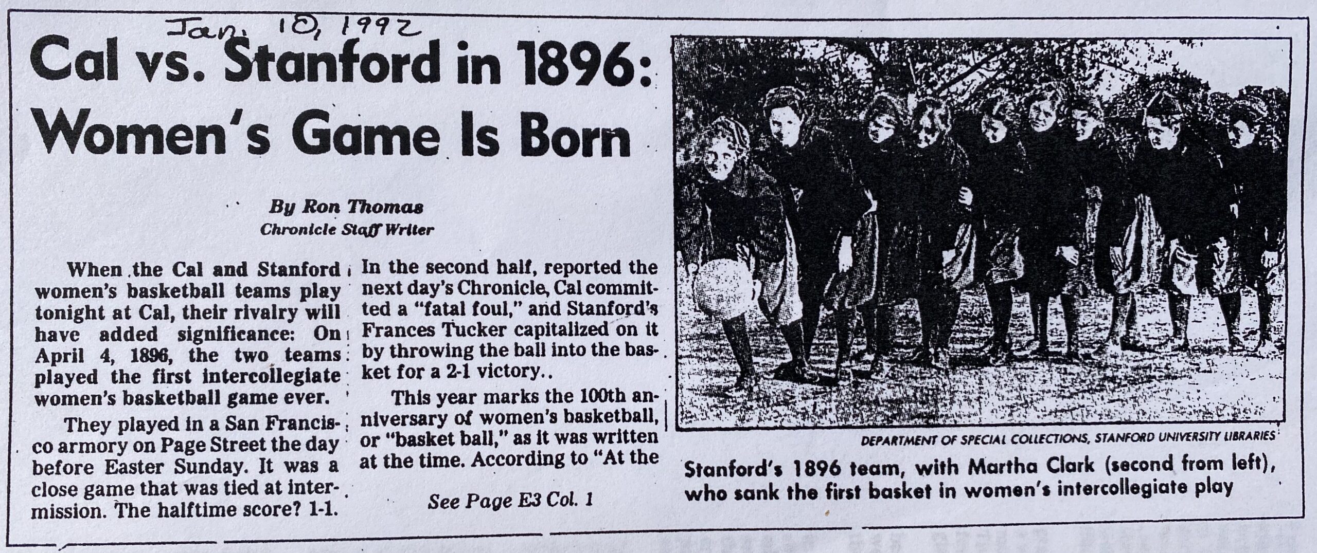 My Take On: Women Never Sweated Until Basketball Came Along